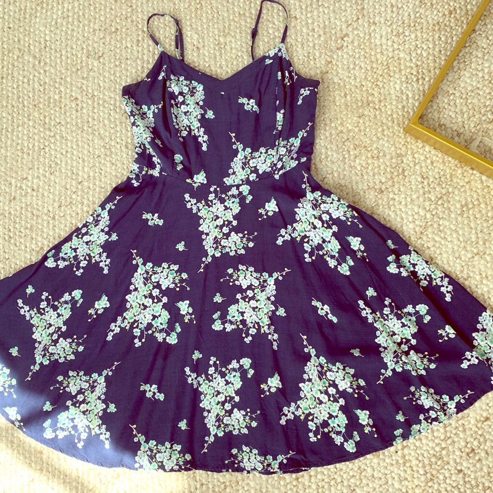Old Navy floral flowy spaghetti strap sundress